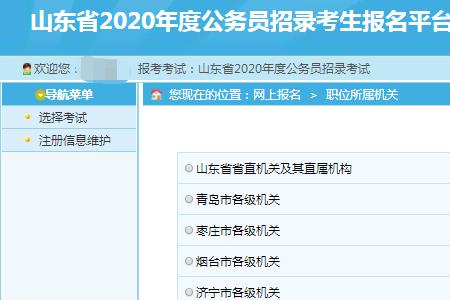 山东省省考报名官网是什么