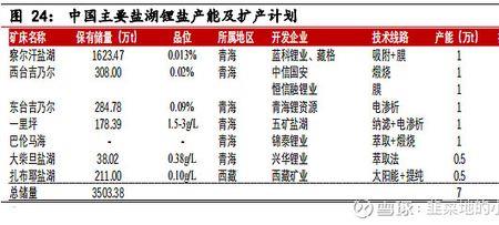 天齐锂业产能达到多少