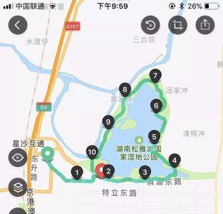 济西湿地公园跑步道长度