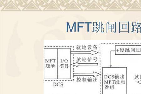 锅炉大联锁与mft区别