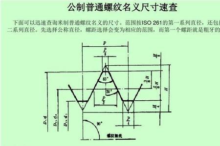 m235的螺纹中径选多少