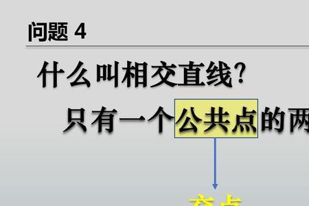 判断空间内两条直线相交的方法