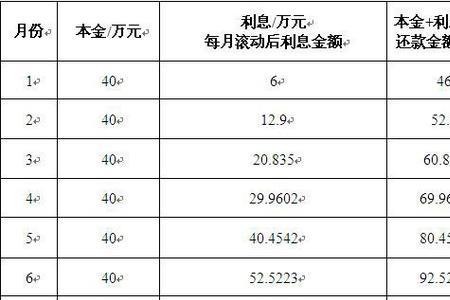 一年一还本金的意思