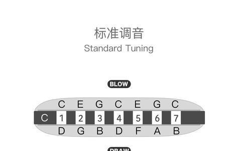 10孔c调口琴与paddy音阶的区别