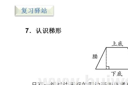 平行四边形是不是梯形的一种