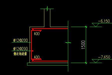 筏板基础表示符号