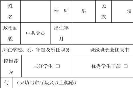 三好学生等级划分