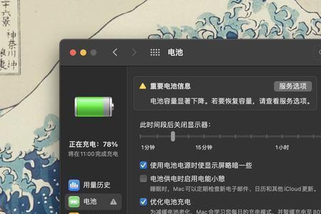 苹果电脑充电越充越少怎么办