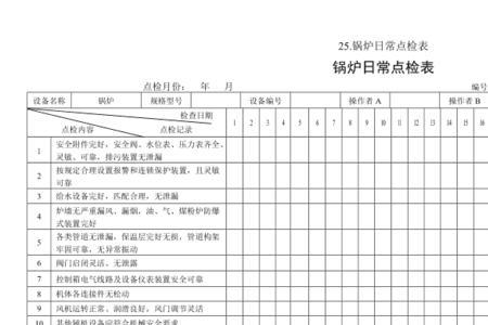 锅炉内检的内容有哪些