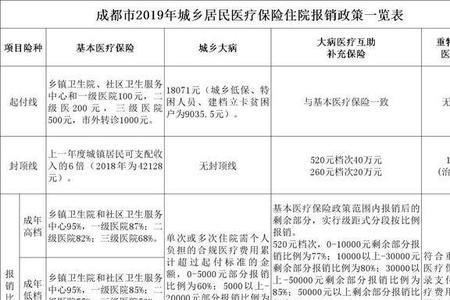 福建农村医疗保险报销比例