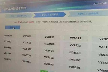 哪些情况不能自编车牌号