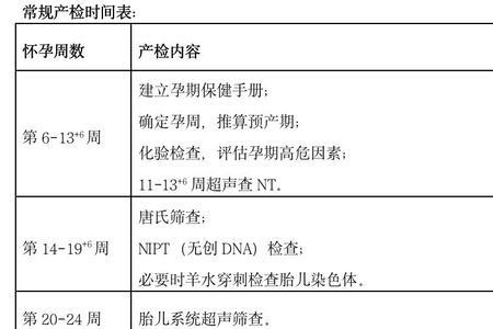 大产检是什么意思