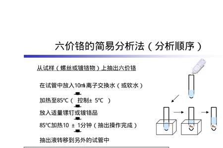 六价铬的还原电位