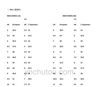 阿迪44.5码对应耐克多少码