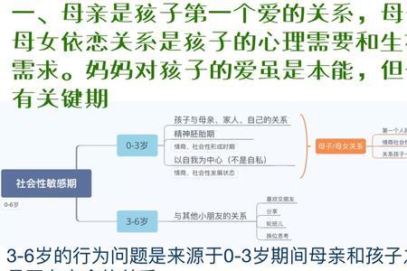 儿童依恋发展的三个阶段