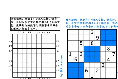 数独中级技巧口诀1-9