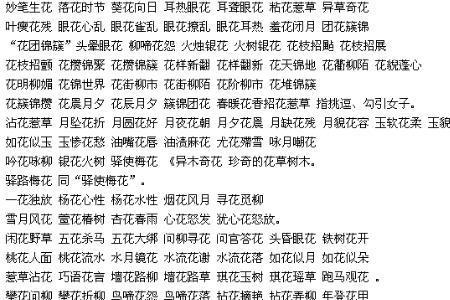 形容浪漫的四字成语