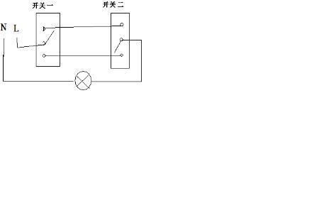 两线开关和灯的接法