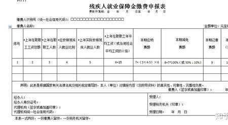 残保金申报经办人怎么填写