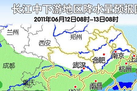 2022长江中下游强降雨持续时间