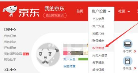 怎样查看在京东登录的地址