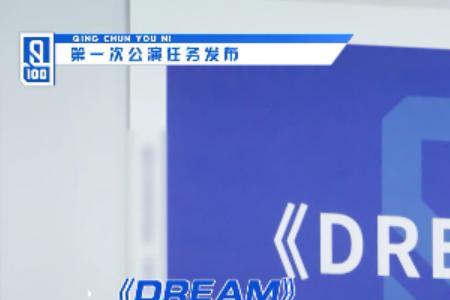 青春有你dream是哪一期