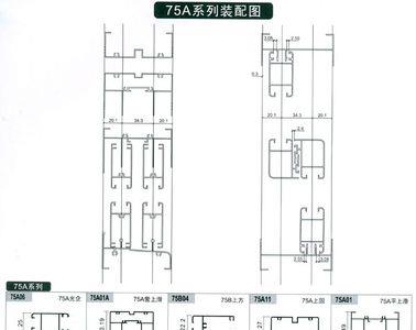 铝窗型材型号