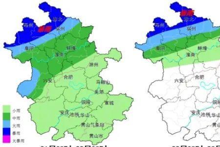 安徽沿淮淮北中东部有哪些城市