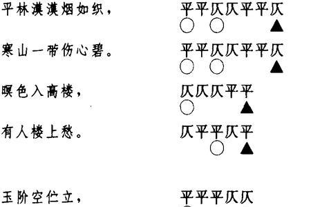 有押仄声韵的格律诗吗