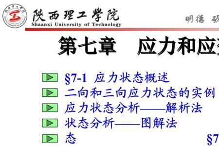 静应力是如何产生变应力的举例