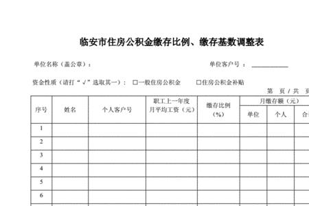 浙江公积金存缴比例