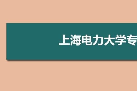 上海电力大学为什么这么强