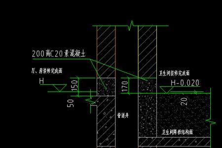 卫生间反坎植筋规范