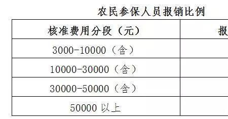 农村医保10万能报销多少