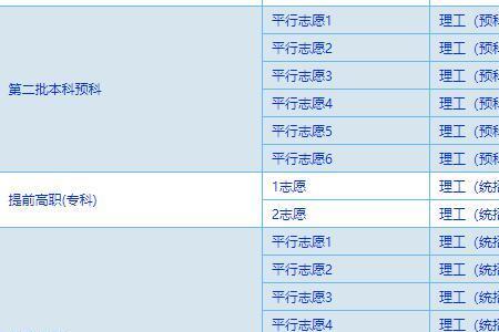 大学志愿时长怎么录入