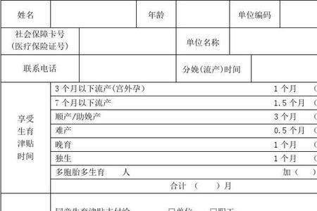 安徽省男性生育津贴最新规定