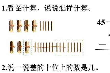 退十法退位减法