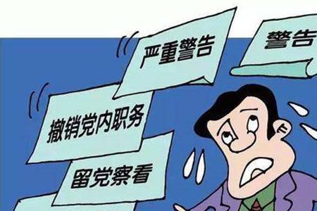 党内警告是什么