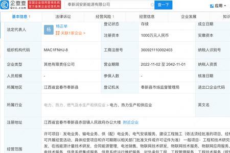 新能源有限公司经营范围