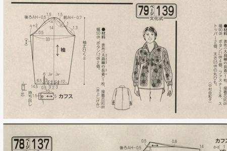 腰节断开上衣裁剪法