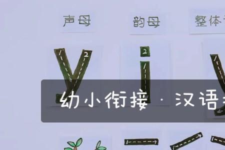 y是声母还是韵母