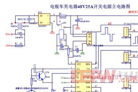 电动车充电线路是怎么连接的