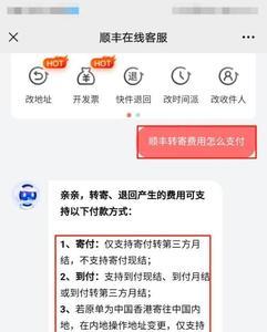 顺丰快递第三方付是什么意思