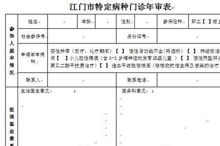 广东特殊门诊年审办理流程