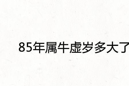 1985年出生的几岁上初一