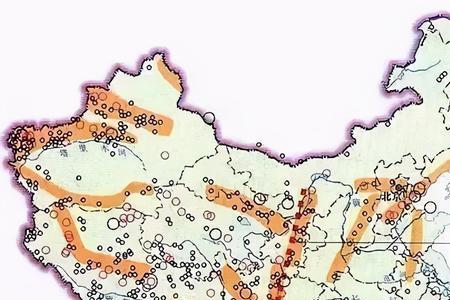 全国13个地震重点监视防御城市