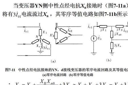 零序保护能反映变压器哪种故障