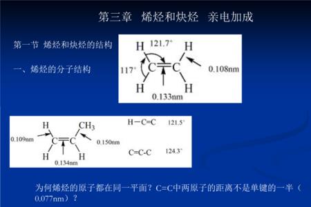 炔烃的加成反应