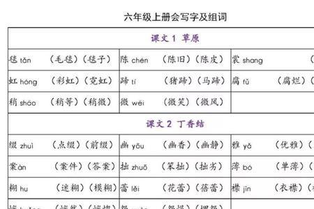 夏雨扩词是什么