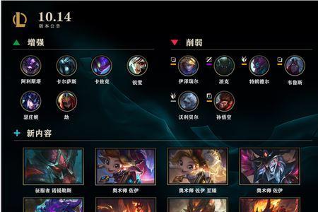 lol1221版本更新时间